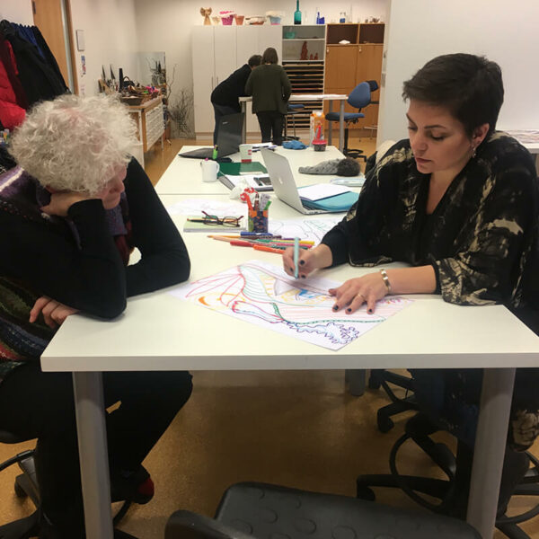 Art therapy and learning in Italy