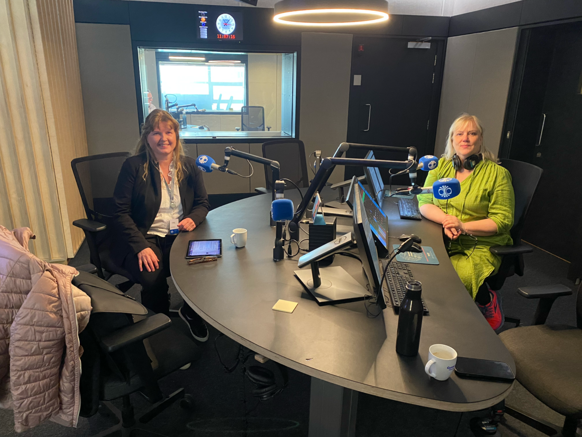 Radio Show at the Icelandic National Broadcasting Service